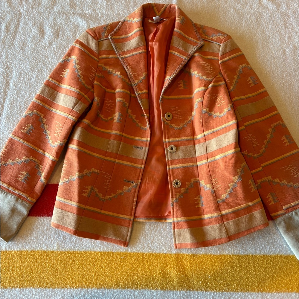 Vintage Coldwater Creek Western Blazer Jacket